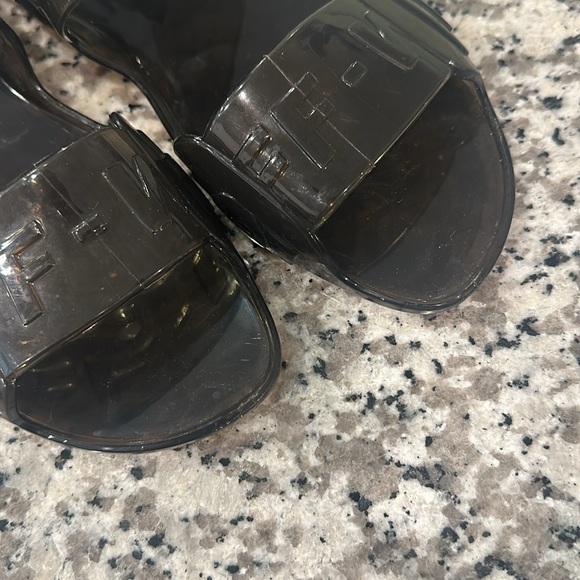 Off-White Transparent Black Sandals - Picture 11 of 17